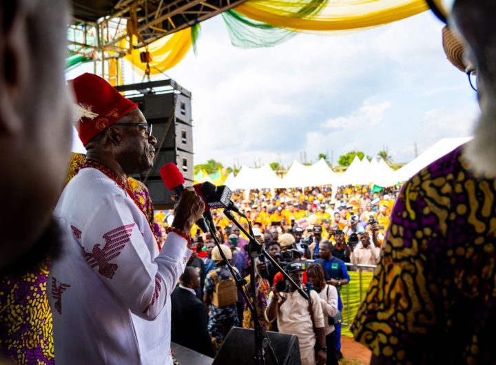 Massive Support for Soludo’s Re-election from Anambra North, Conferred with Chieftaincy Title Of ‘Olu Atu Egwu’