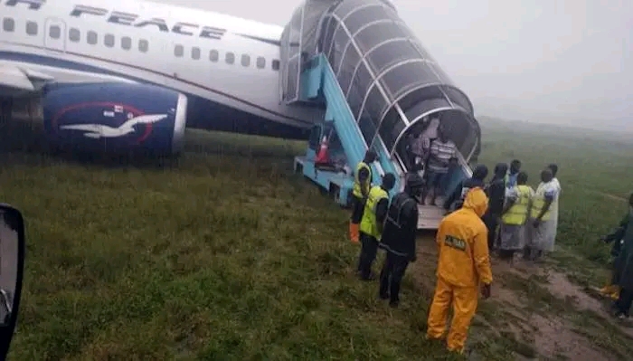 Air Peace Plane Skids Off Runway in Port Harcourt, Passengers Evacuated Safely