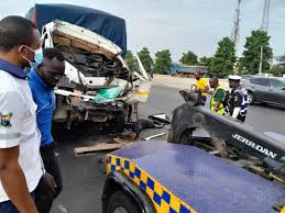 Fatal Truck Accident in Lagos Claims One Life.