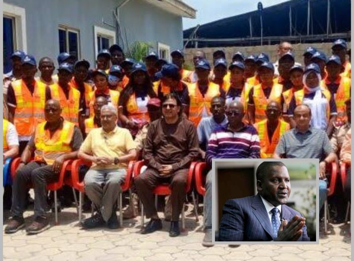 ROAD SAFETY: Dangote Cement Screens 1,500 Truck Drivers for Mental, Physical Fitness