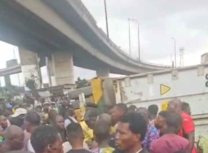 Container Tragedy at Ijora: Police Officer, One Other Dead, Two Rescued with Severe Injuries by LASTMA
