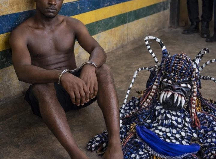 Human Face of Spirit: Anambra Police Unveil Agaba Masquerade