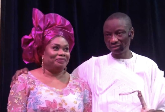 Bishop Dayo Olutayo, Faith Oyedepo’s Brother, Denounces 33-Year Marriage, Unveils New Wife to Church — Says: “I’ve Never Been Married”