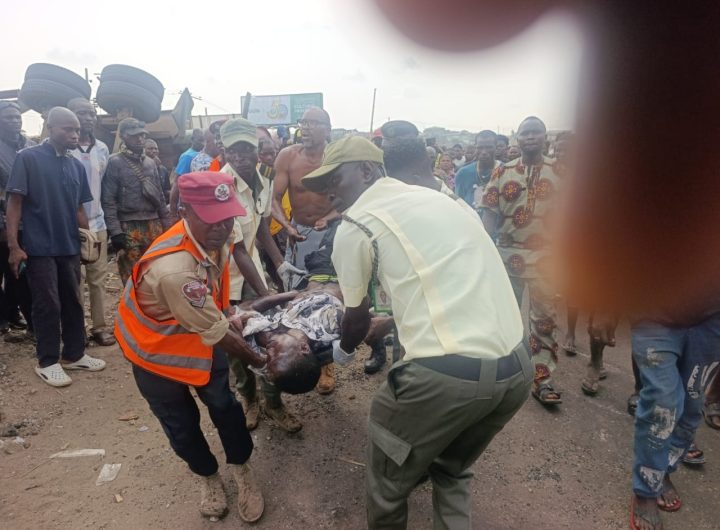 Multiple-Vehicle Crash at Sango-Ota Tollgate Leaves Six Dead, Dozens Injured Story: