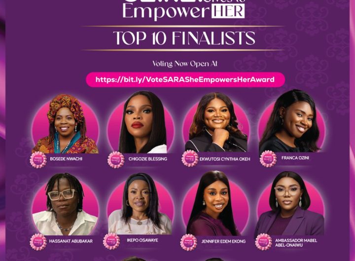 Wema Bank Announces Top 10 Nominees for SARA Gives to Empower Her Award