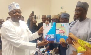 APC Primaries: Tinubu Picks Presidential Nomination Forms