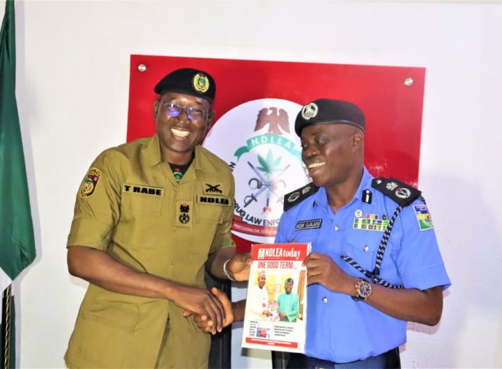 Ogun CP Bode Ojajuni Strengthens Police–NDLEA Collaboration, Receives WADA Ambassadorial Tag