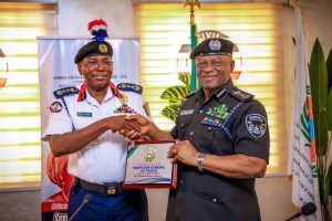 IGP Visits NSCDC Headquarters to Strengthen Inter-Agency Security Cooperation