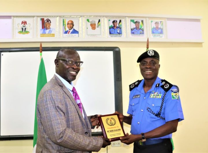 Ogun CP Receives Vice Chancellor of Federal University of Medicine, Pledges Stronger Security Collaboration