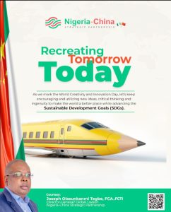 World Creativity Day: NCSP Champions Innovation as Catalyst for Nigeria–China Growth