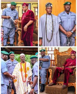 Ogun I Area Command of the Nigeria Customs Service Intensifies Border Security, Seeks Royal Support in Ilaro and Owode Visits Ahead of Elections
