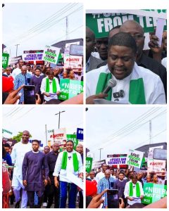 PFN Members Stage Peaceful Protest in Lagos Over Rising Insecurity