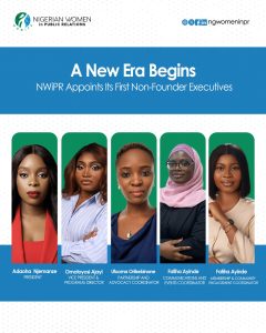 Nigerian Women in PR Appoints First Non-Founder Executive Team