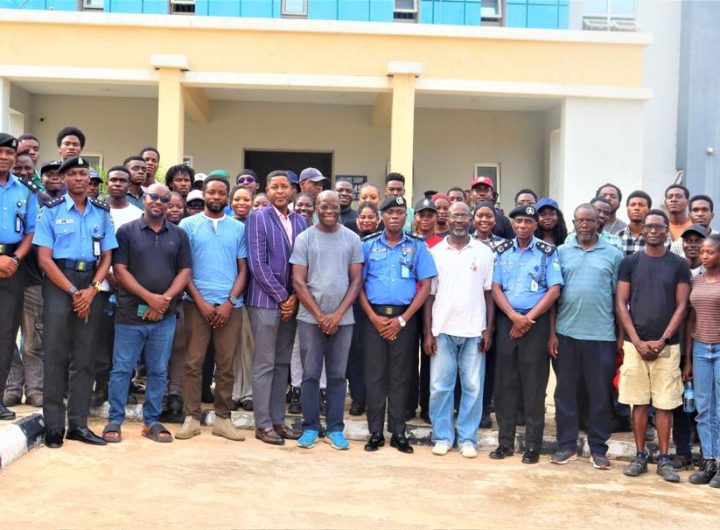CP Ojajuni Hosts UNILAG Geosciences Delegation, Warns Students Against Social Vices