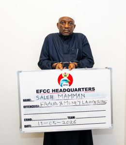 EFCC Arrests Fleeing Ex-Power Minister, Saleh Mamman in Kaduna