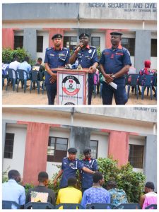 LAGOS NSCDC ARRESTS KINGPIN, THREE SUSPECTS LINKED TO MISSING PERSONS, RESCUES TWENTY FOUR VICTIMS, SMASHES BLACK SPOTS IN BADAGRY.