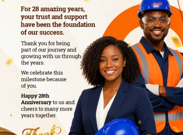 JMG Marks 28 Years of Growth, Innovation and Engineering Excellence in Nigeria