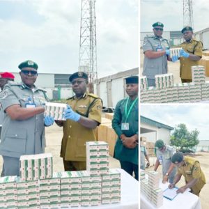 NCS, UAE Customs Foil Tramadol Smuggling Attempt