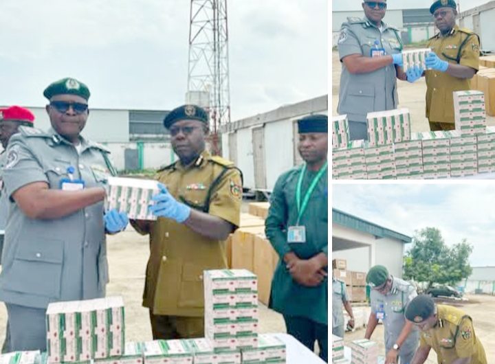 NCS, UAE Customs Foil Tramadol Smuggling Attempt