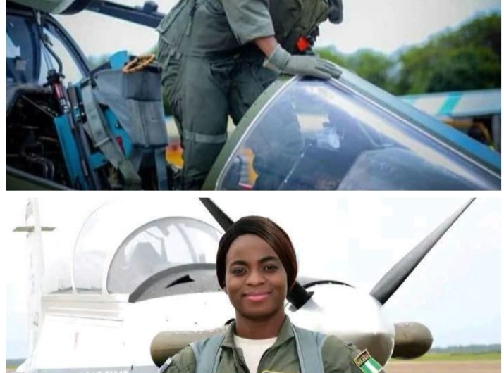 Nigeria’s First Female Fighter Pilot Wins Top Honours at Ghana Military College