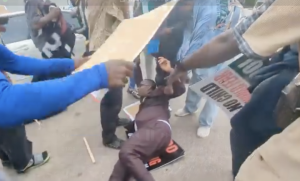 Breaking news: Sowore Rushed to Hospital After Collapsing During Abuja Protest
