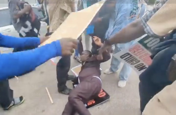 Breaking news: Sowore Rushed to Hospital After Collapsing During Abuja Protest