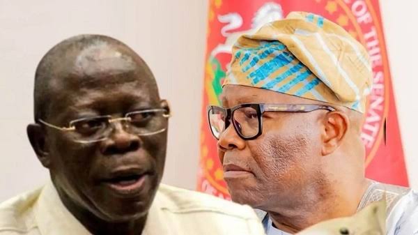 Godswill Akpabio: Senate was under attack, you were accused of nominating your children for jobs in NNPC – Oshiomhole