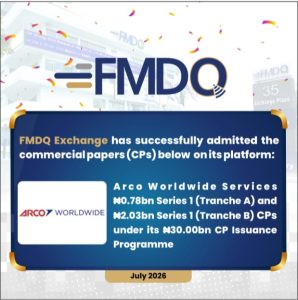 FMDQ Exchange Lists ARCO Worldwide’s ₦2.81bn Commercial Paper to Boost Business Expansion