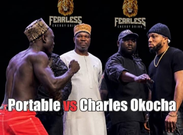 Fearless Energy Drink Backs Portable vs Charles Okocha ‘Chaos in the Ring’ Celebrity Fight