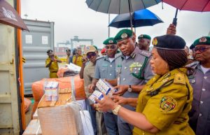 Headline: Customs Seizes ₦53.39bn Narcotics, Expired Drugs at Apapa Port