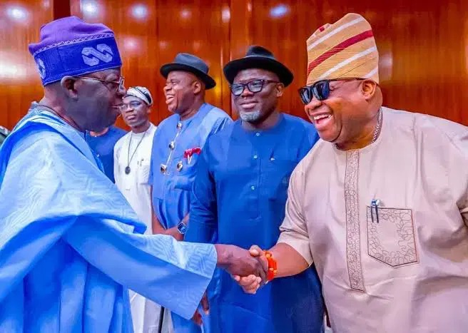 Sani: Adeleke-Tinubu Alliance Driven by Political Interests Ahead of 2027