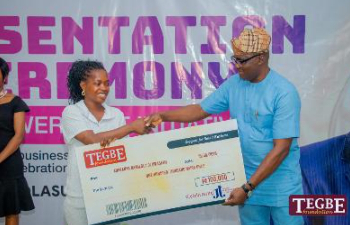 Tegbe Foundation Empowers 60 Oyo Businesses With ₦500,000 Grants
