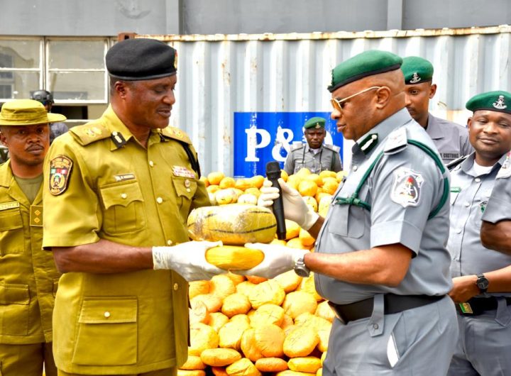 Customs Seizes N3.95bn Illicit Drugs, Hands Over Three Suspects to NDLEA