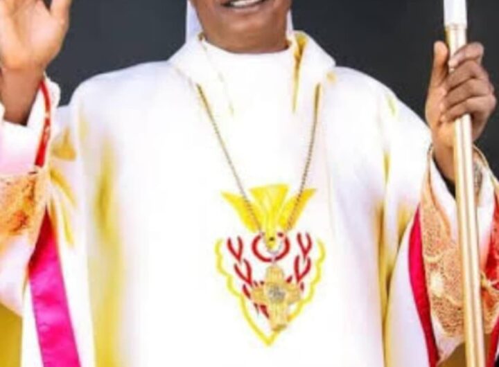 Soludo Celebrates Awka Catholic Bishop Ezeokafor at 74