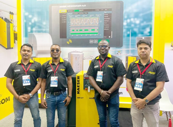 JMG Unveils Kaeser SM-13T Compressor at Propak West Africa 2026
