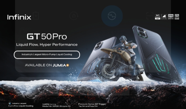 Infinix Unveils GT 50 Pro With Advanced Cooling, 144FPS Gaming Technology