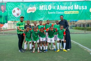 MILO, Ahmed Musa Train 2,500 Young Footballers in Kano Grassroots Initiative