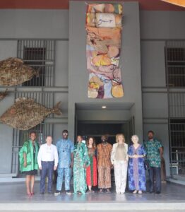 YSMA Unveils Nigerian-Italian Art Collaboration as Two Artists Create Landmark Painting