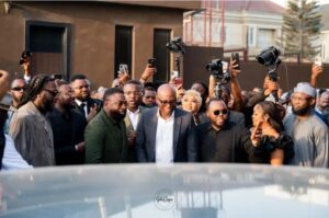 Burna Boy, Bovi, Other Celebrities Attend JT Rides Electric Vehicle Launch in Lagos
